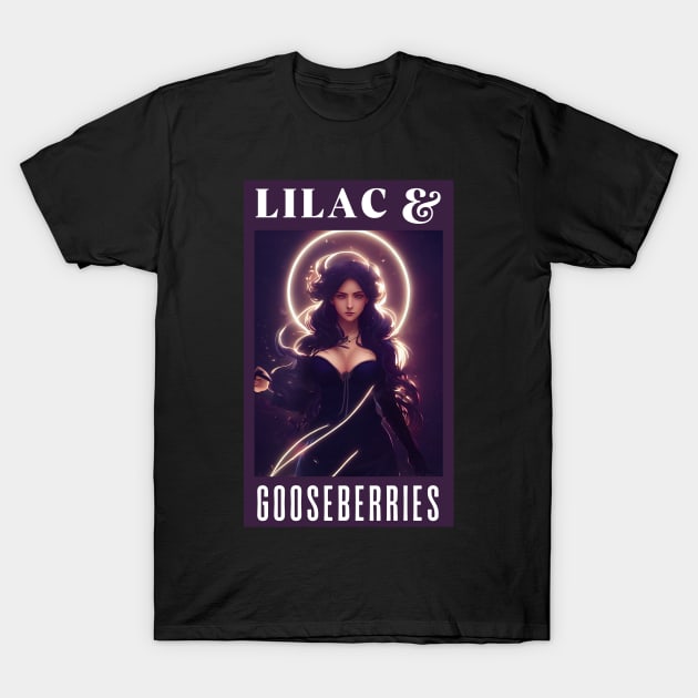 Lilac & Gooseberries - Sorceress - Yen - Anime - Magic Lights - Fantasy Witcher T-Shirt by Fenay-Designs